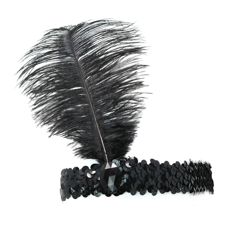 Skeleteen 1920's Flapper Accessory Set - Roaring 20's Costume Accessories - 1 Set - Image 4